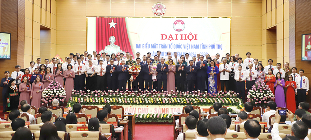 The 15th Provincial Congress of Vietnam Fatherland Front delegates, term of 2024-2029 successfully wraps up