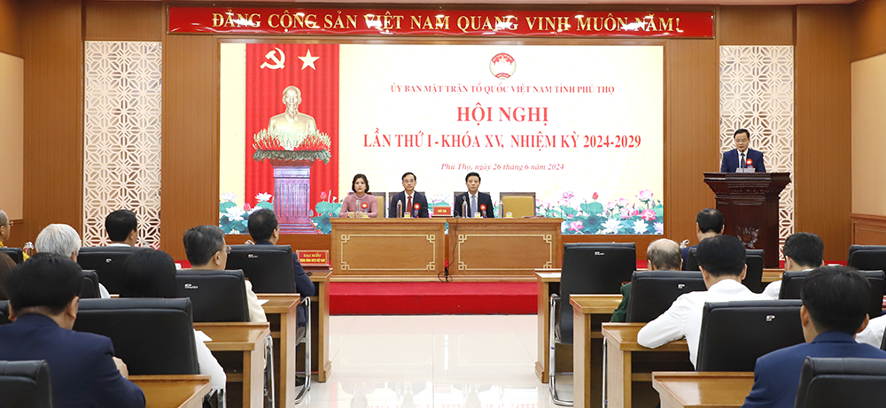 The 15th Provincial Congress of Vietnam Fatherland Front delegates, term of 2024-2029 successfully wraps up