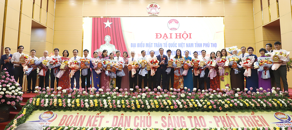 The 15th Provincial Congress of Vietnam Fatherland Front delegates, term of 2024-2029 successfully wraps up