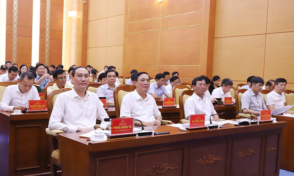 Sixteenth Conference of the Provincial Party Committee, term XIX