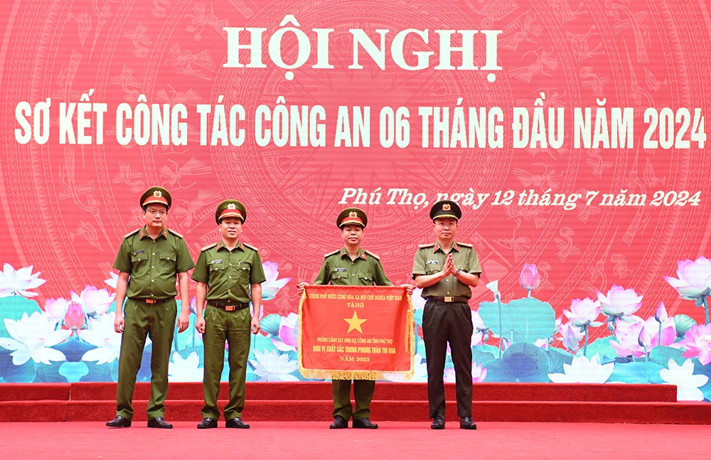 Sơ kết công tác Công an 6 tháng đầu năm 2024