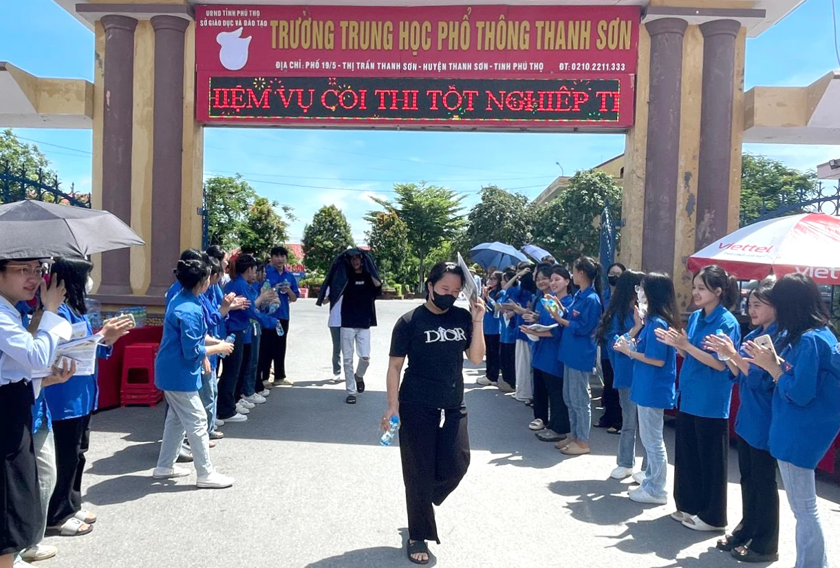 Phú Thọ có 472 điểm 10 trong Kỳ thi tốt nghiệp THPT năm 2024