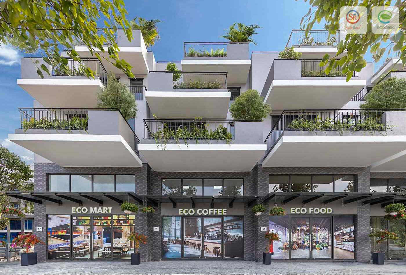 Nhà phố đại lộ Shophouse Eco Central Park - Thông tin & bảng giá