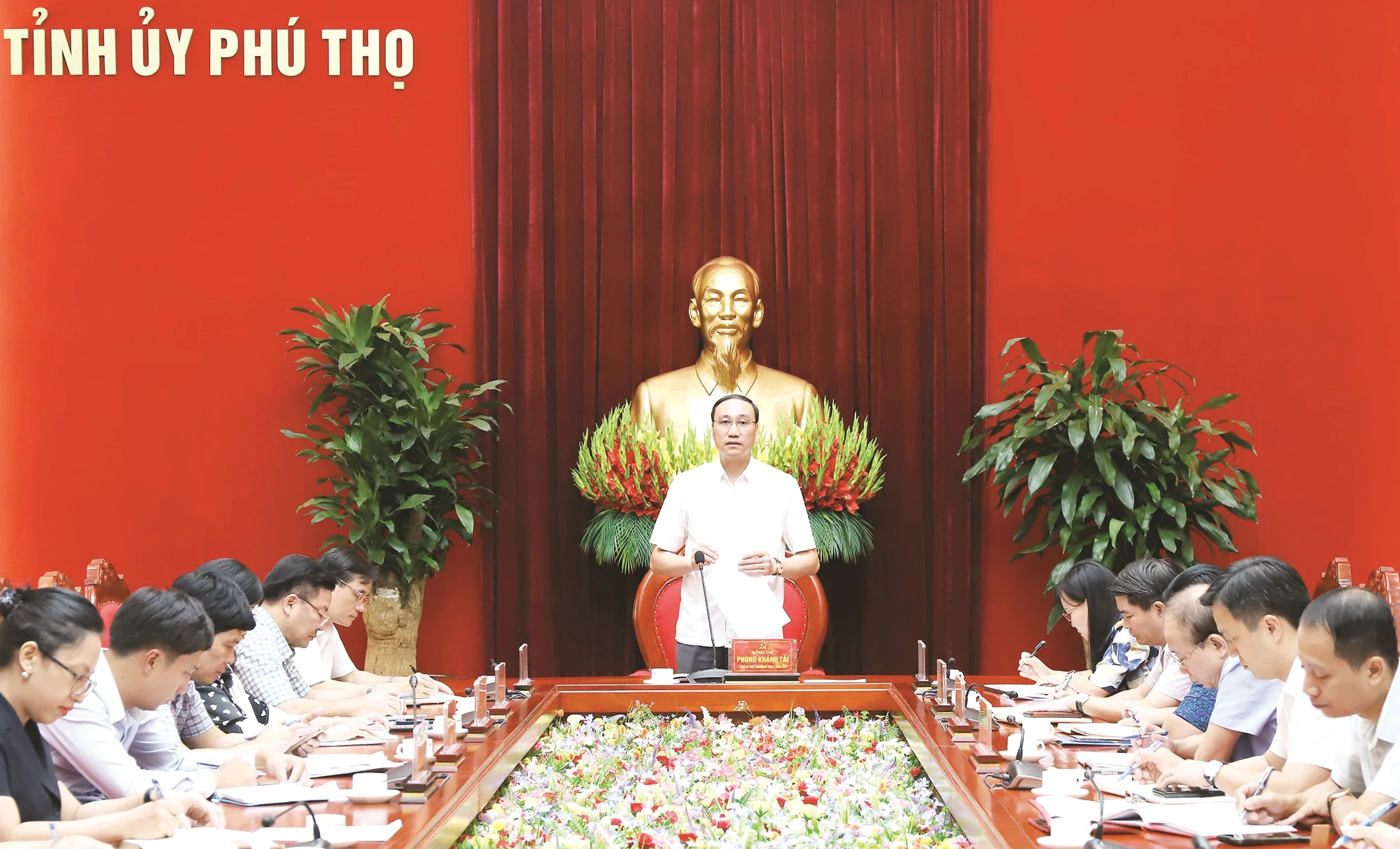 Giao ban MTTQ và các tổ chức chính trị- xã hội tỉnh