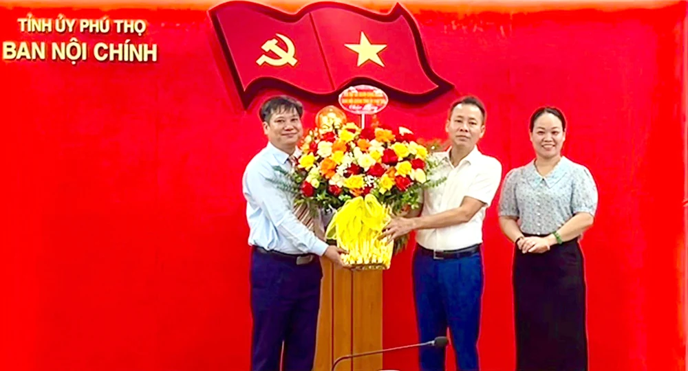 Ban Nội chính Tỉnh uỷ có tân Phó Trưởng Ban