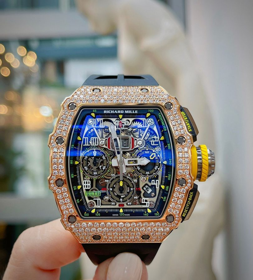 Cùng TurboWatch khám phá Top những chiếc đồng hồ Richard Mille vàng hồng nguyên khối hot nhất