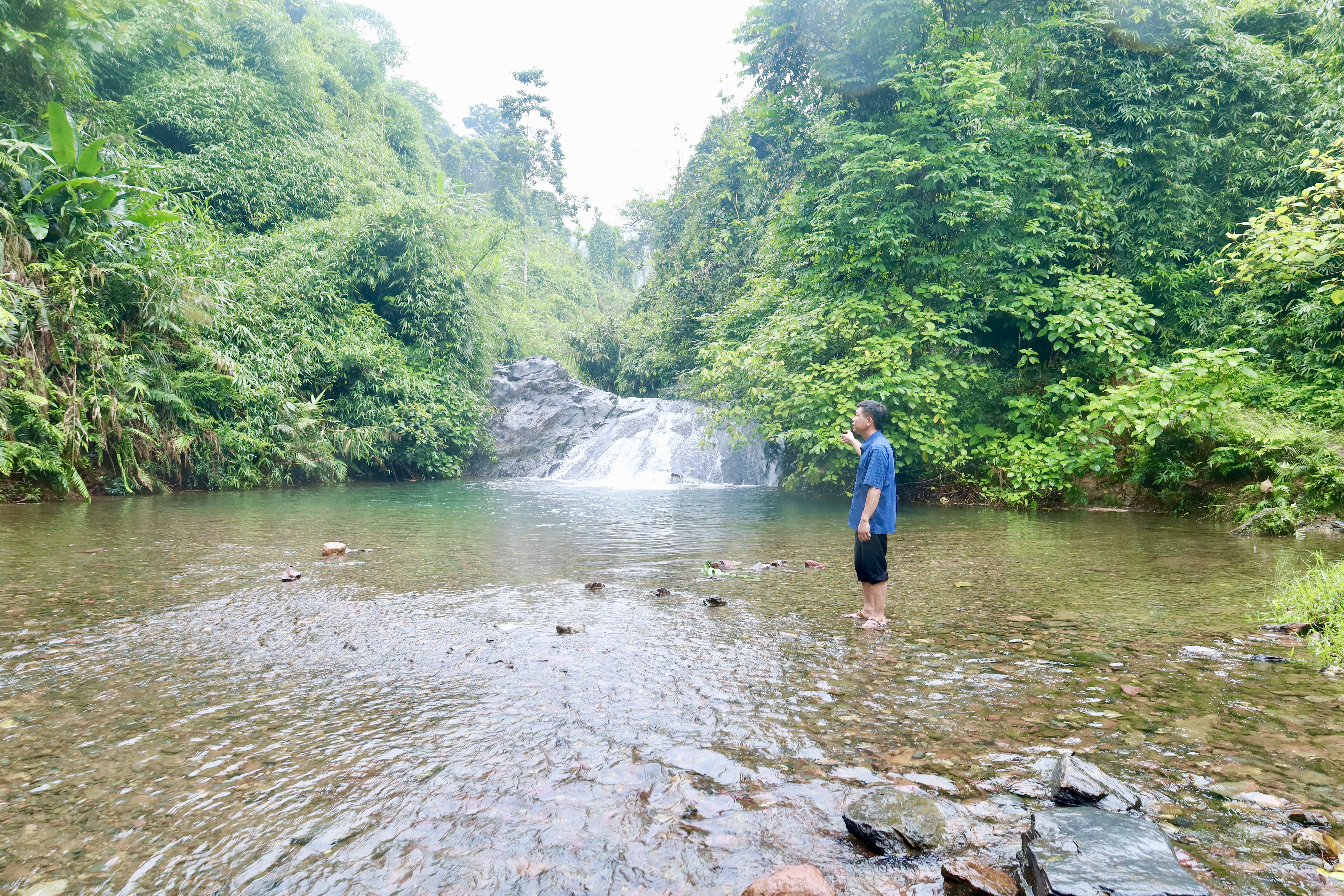 Ao Gioi-Suoi Tien, an attractive destination on the journey to the ancestral land