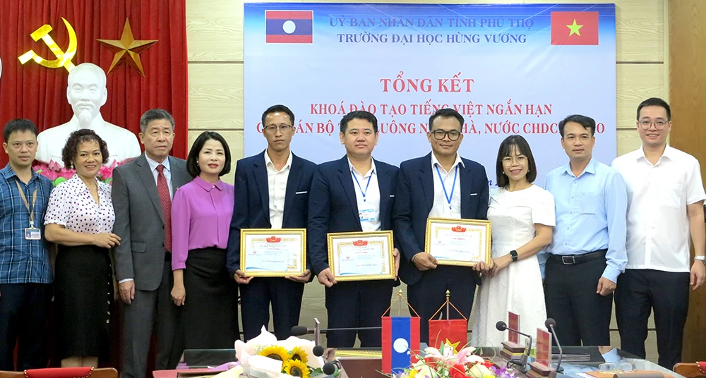 Summary of a short-term Vietnamese training course for Luang Namtha provincial officials