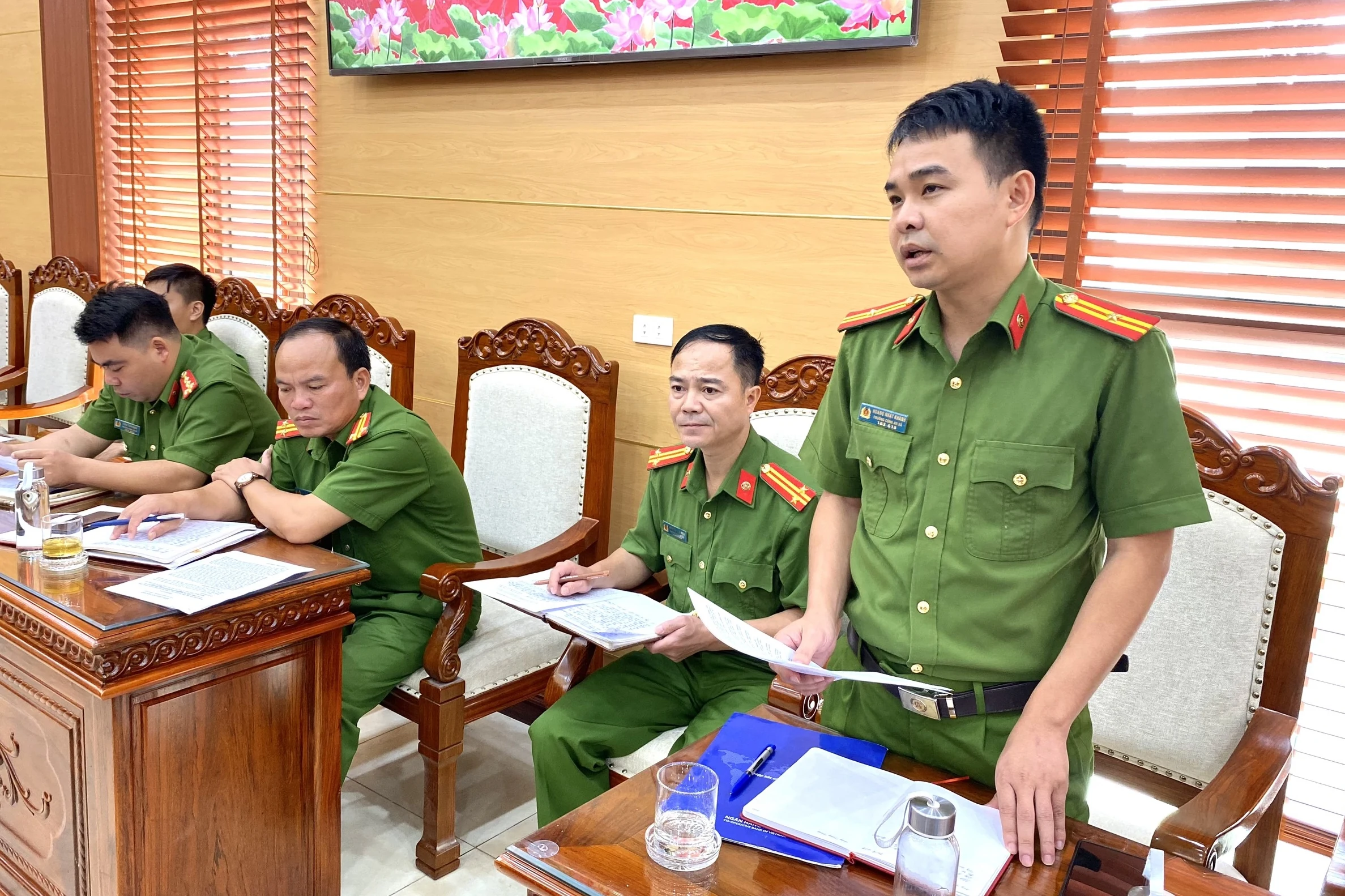 Hội thảo về công tác kiểm tra, giám sát, thi hành kỷ luật Đảng đối với chi bộ Công an cấp xã
