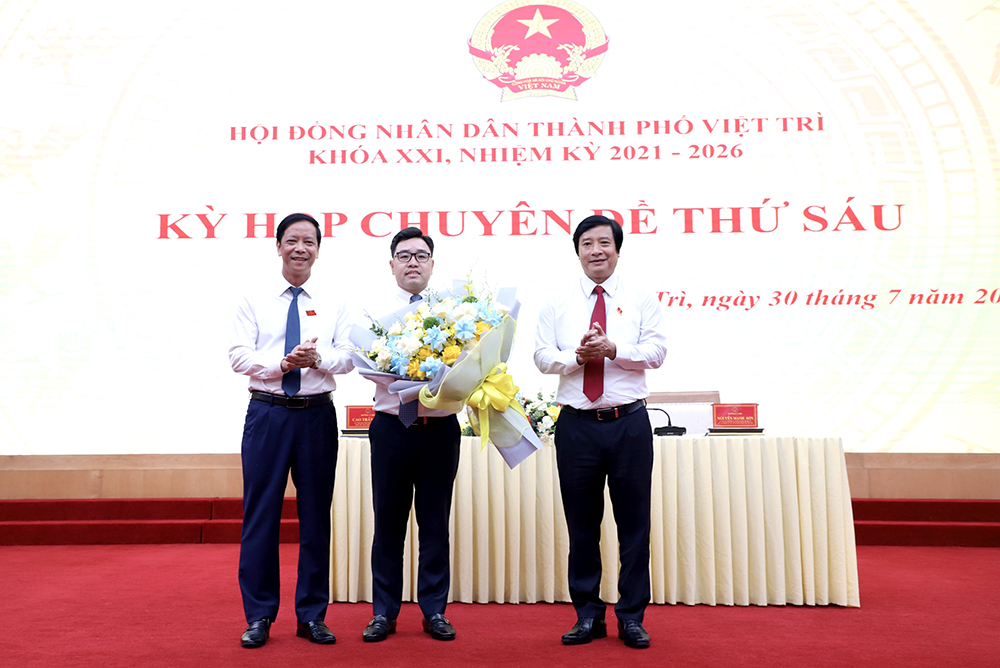 New Vice Chairman of the Peoples Committee of Viet Tri City