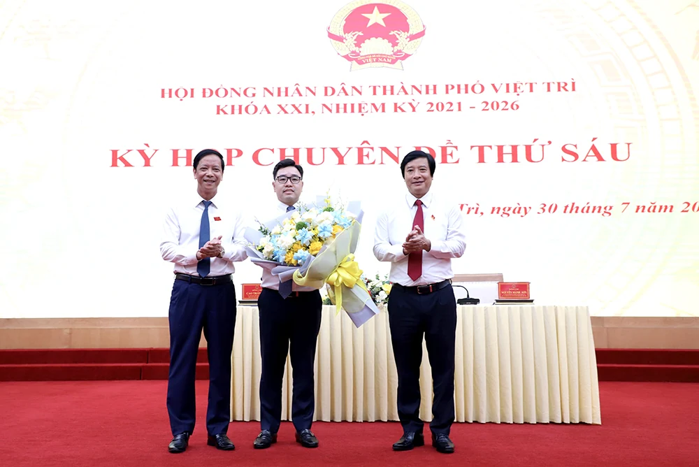 New Vice Chairman of the Peoples Committee of Viet Tri City
