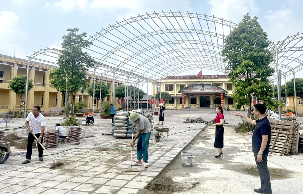 Phù Ninh: Đầu tư cơ sở vật chất, sẵn sàng năm học mới