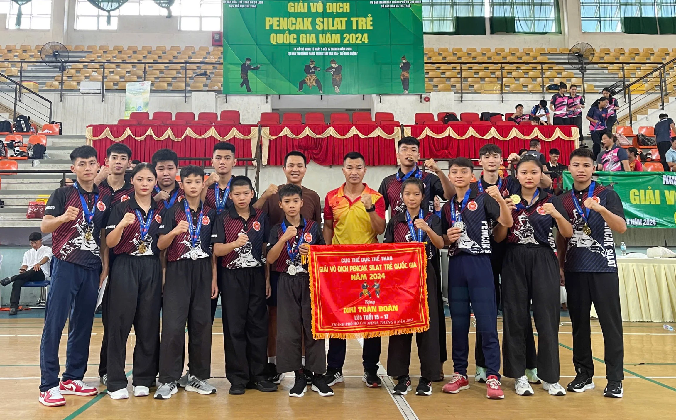 Pencak Silat Phú Thọ xếp Nhì toàn đoàn tại Giải Vô địch trẻ quốc gia 2024