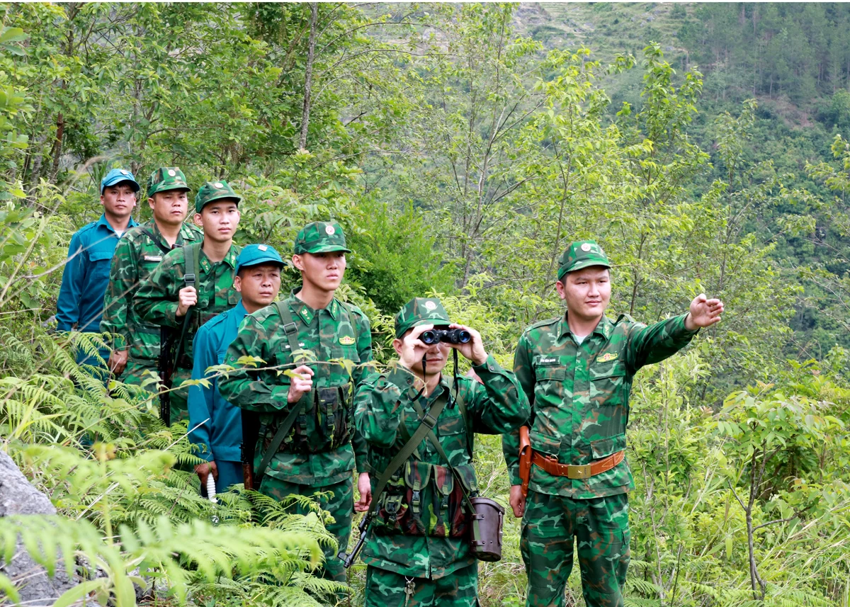 Thi đua quyết thắng ở Đồn Biên phòng Lũng Cú