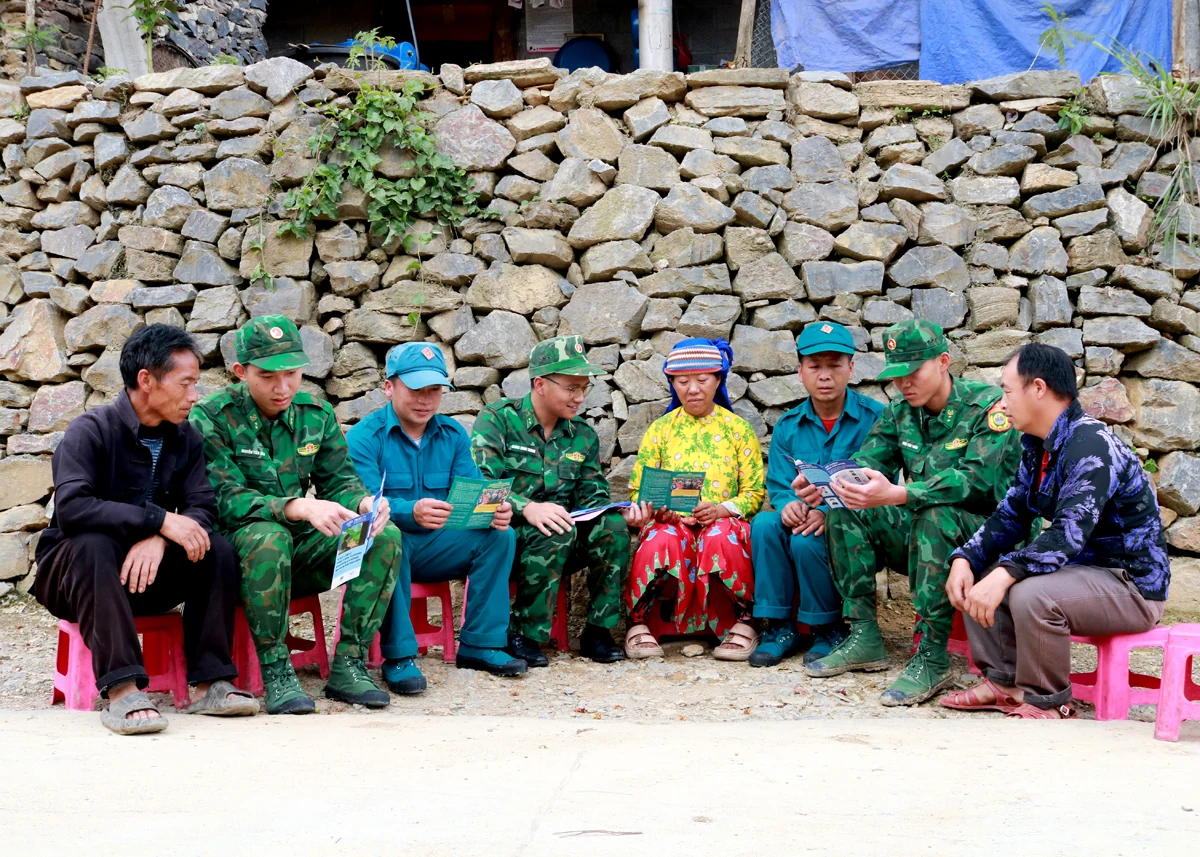 Thi đua quyết thắng ở Đồn Biên phòng Lũng Cú