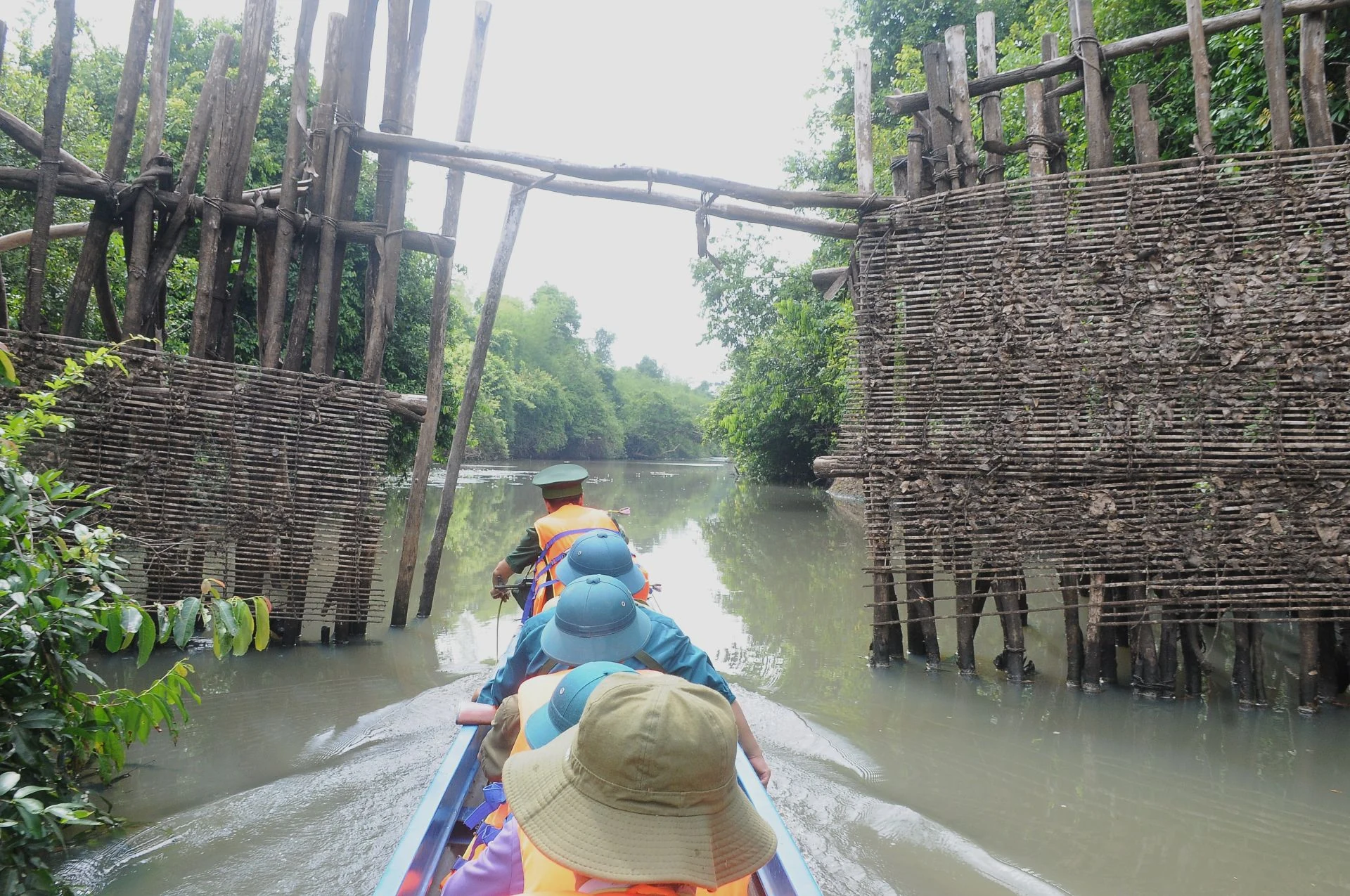 Nơi sông Vàm chảy vào Tây Ninh