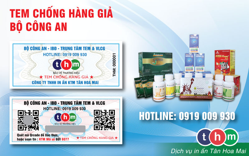 Tiêu chí chọn đơn vị in tem chống hàng giả uy tín, đạt chất lượng