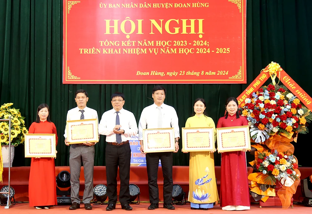 Đoan Hùng tổng kết năm học 2023-2024