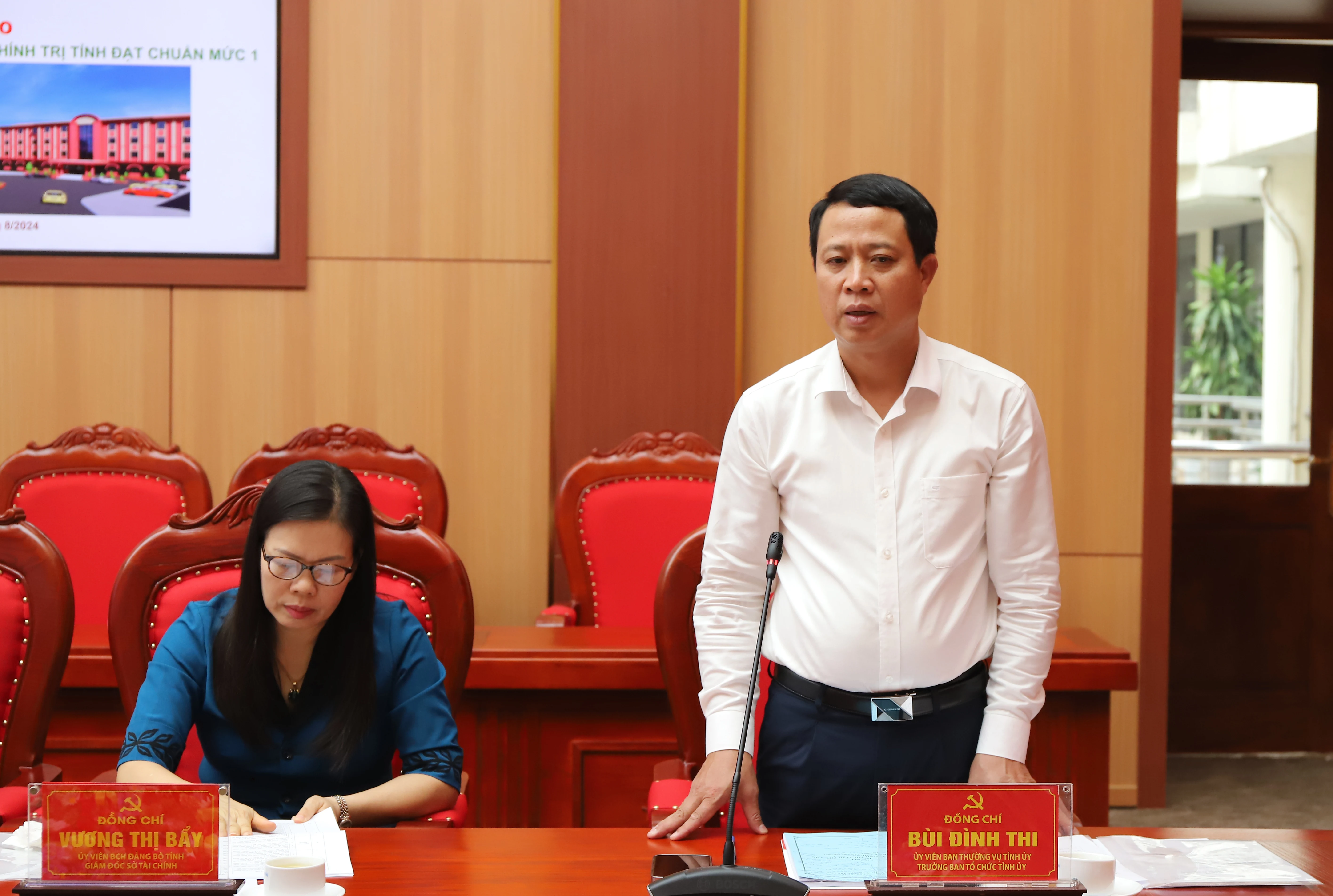 Thẩm định hồ sơ Trường Chính trị tỉnh đạt chuẩn mức 1