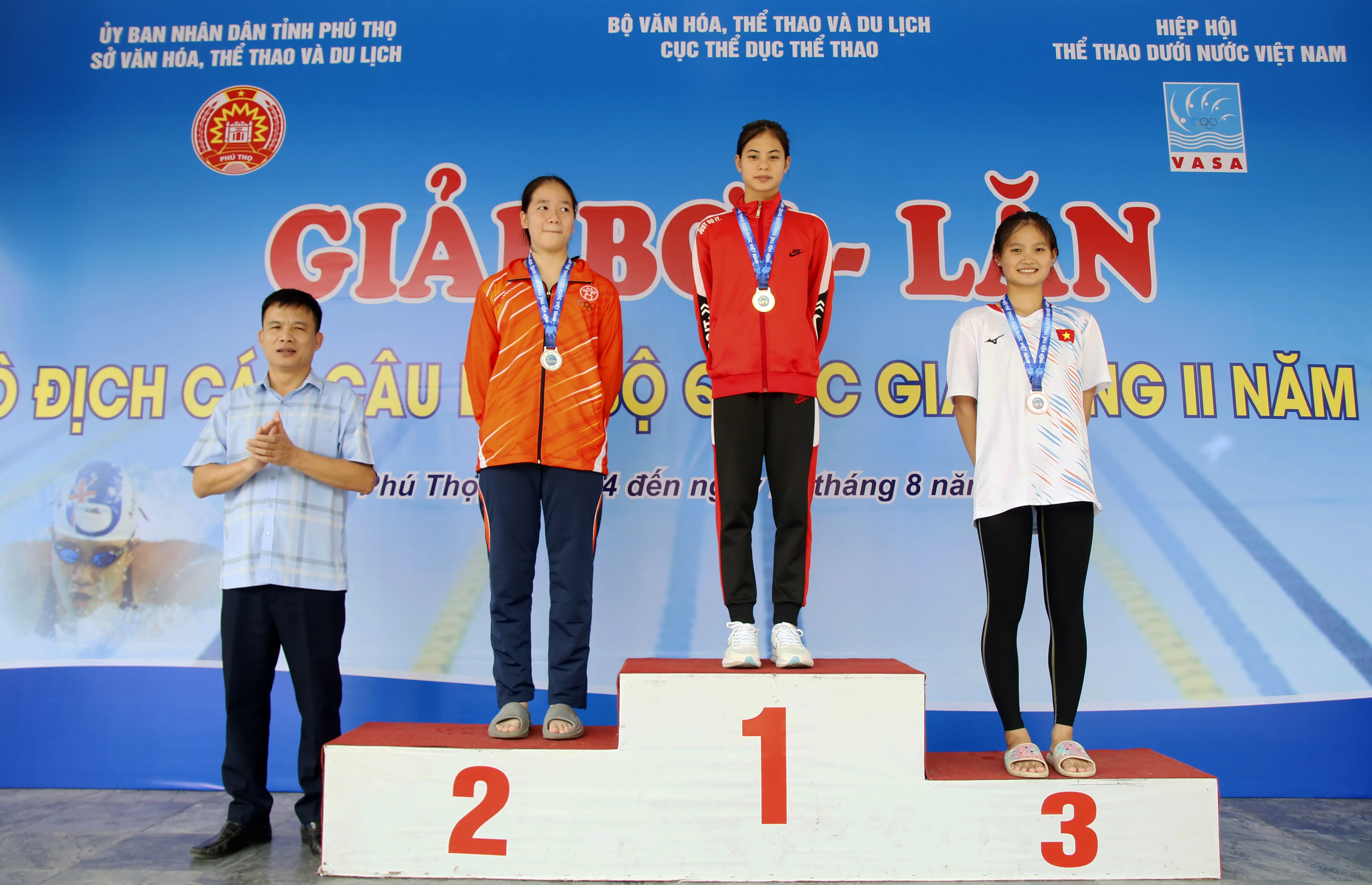 Phú Thọ tiếp tục gặt hái “vàng” tại Giải Bơi - Lặn các CLB Quốc gia