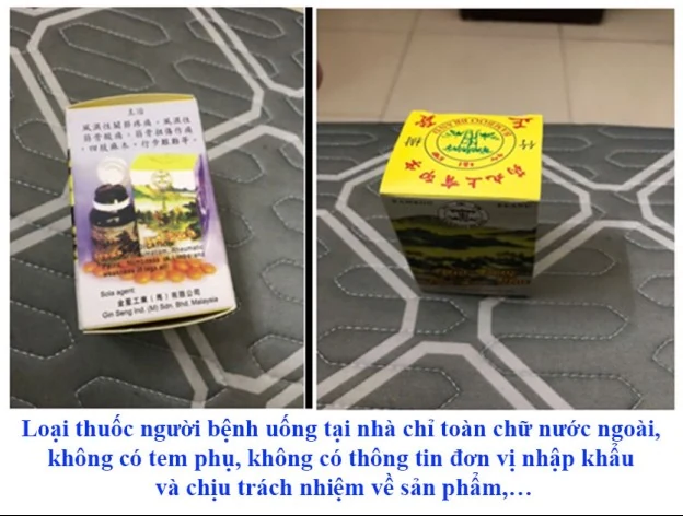 Tự ý dùng thuốc điều trị đau khớp, người đàn ông mắc hội chứng Dress