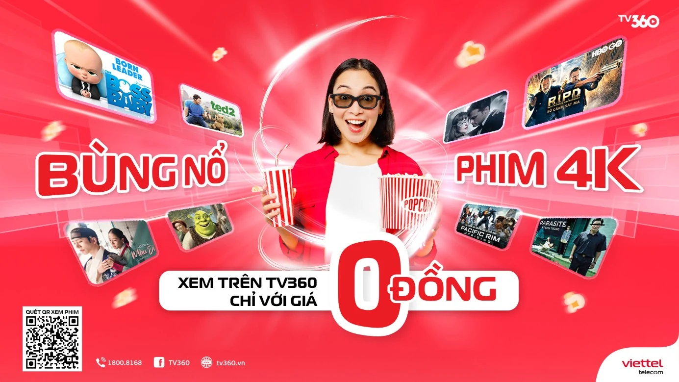 Viettel tiếp tục ra mắt sản phẩm cho mạng 5G - Phim video 4K