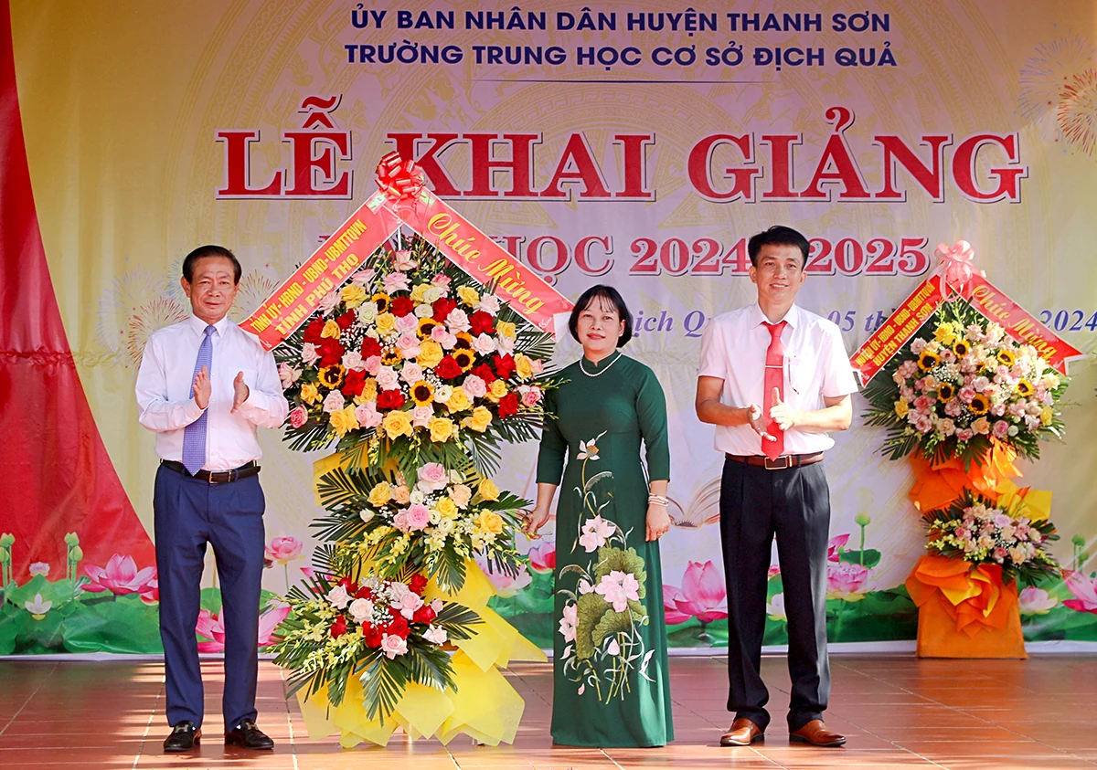 Phú Thọ: Trên 397.000 học sinh khai giảng năm học mới 2024-2025