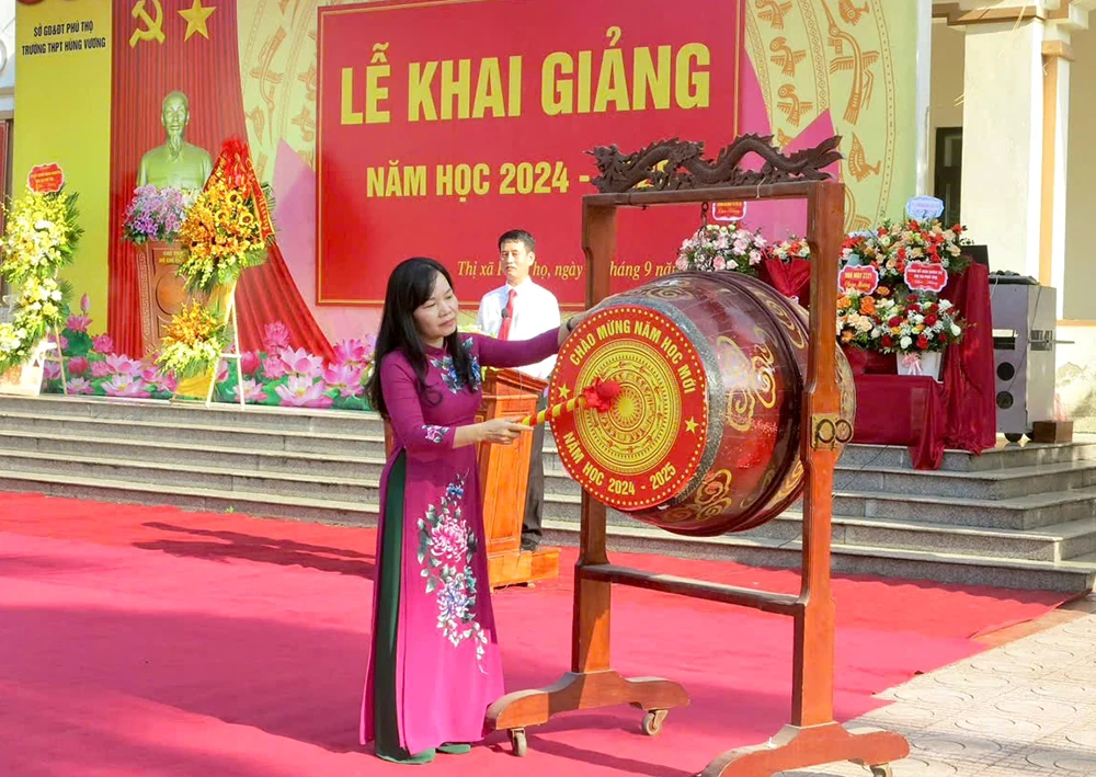 Phú Thọ: Trên 397.000 học sinh khai giảng năm học mới 2024-2025