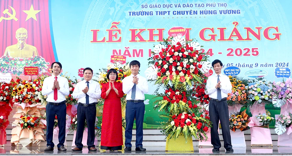 Phú Thọ: Trên 397.000 học sinh khai giảng năm học mới 2024-2025