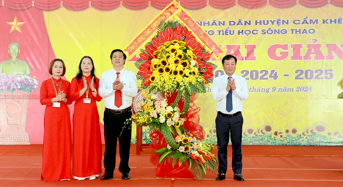 Phú Thọ: Trên 397.000 học sinh khai giảng năm học mới 2024-2025