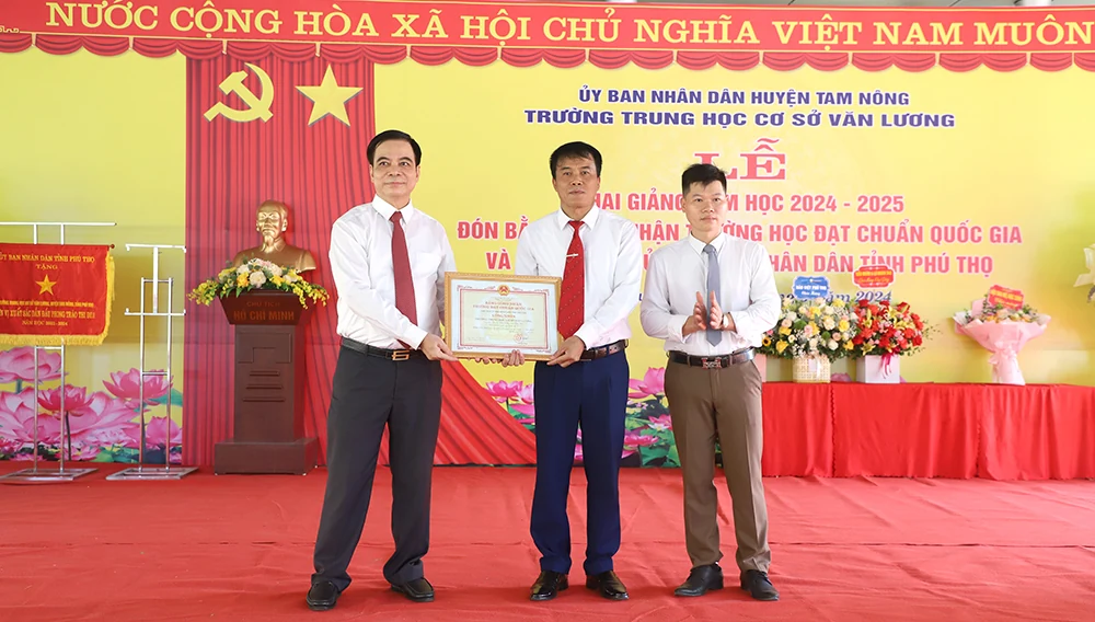 Phú Thọ: Trên 397.000 học sinh khai giảng năm học mới 2024-2025
