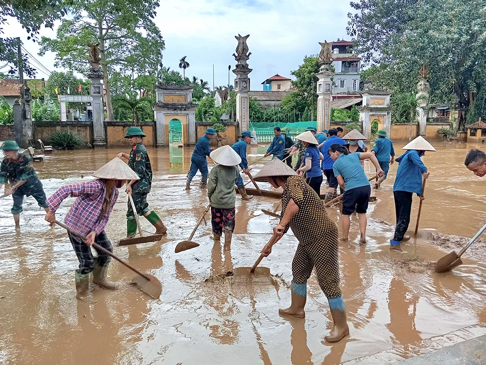 Nơi tiếp nhận ủng hộ hỗ trợ đồng bào bị thiệt hại do bão số 3 gây ra