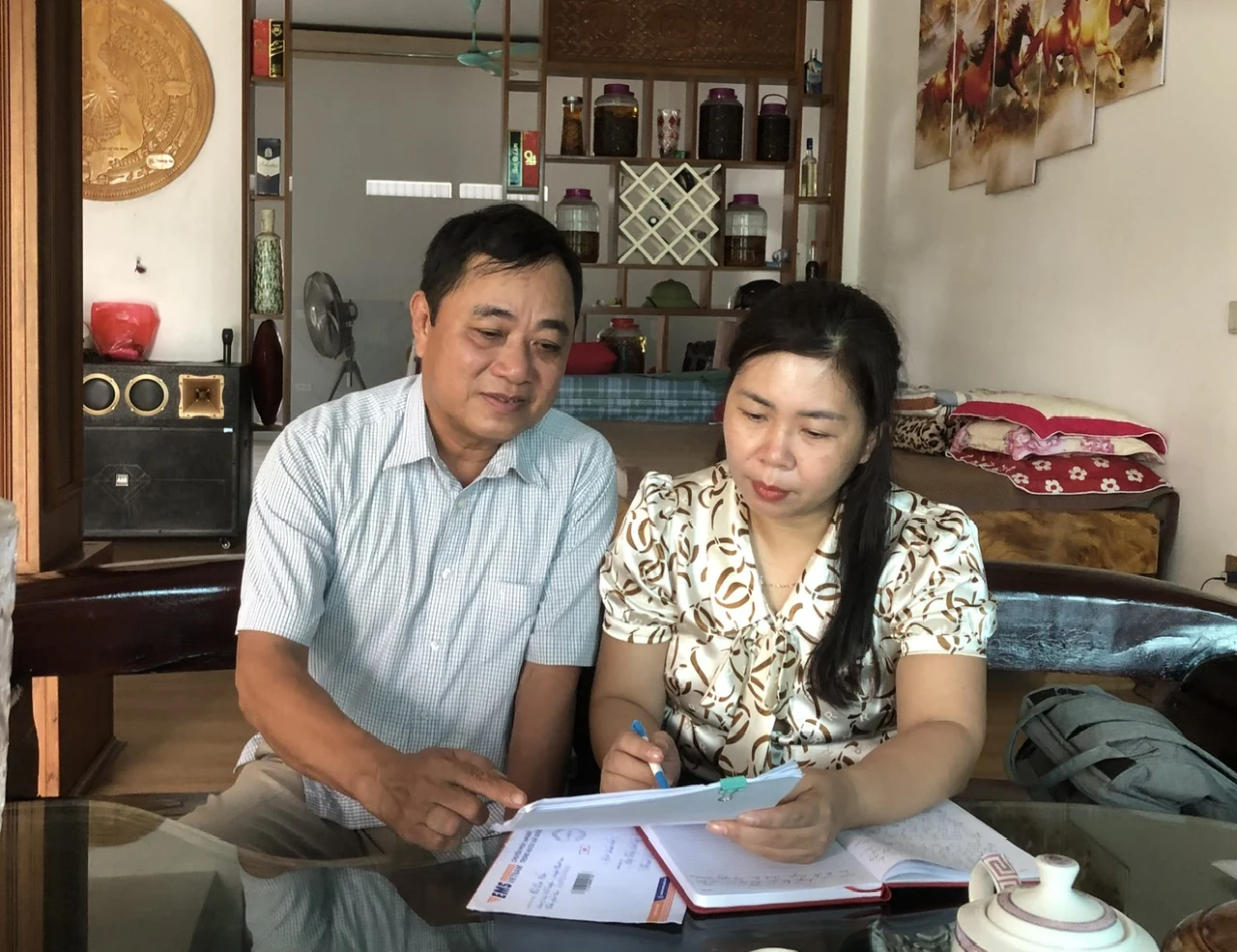 Đơn tố cáo của ông Vũ Văn Điền đang được các cơ quan chức năng của huyện Thanh Ba giải quyết