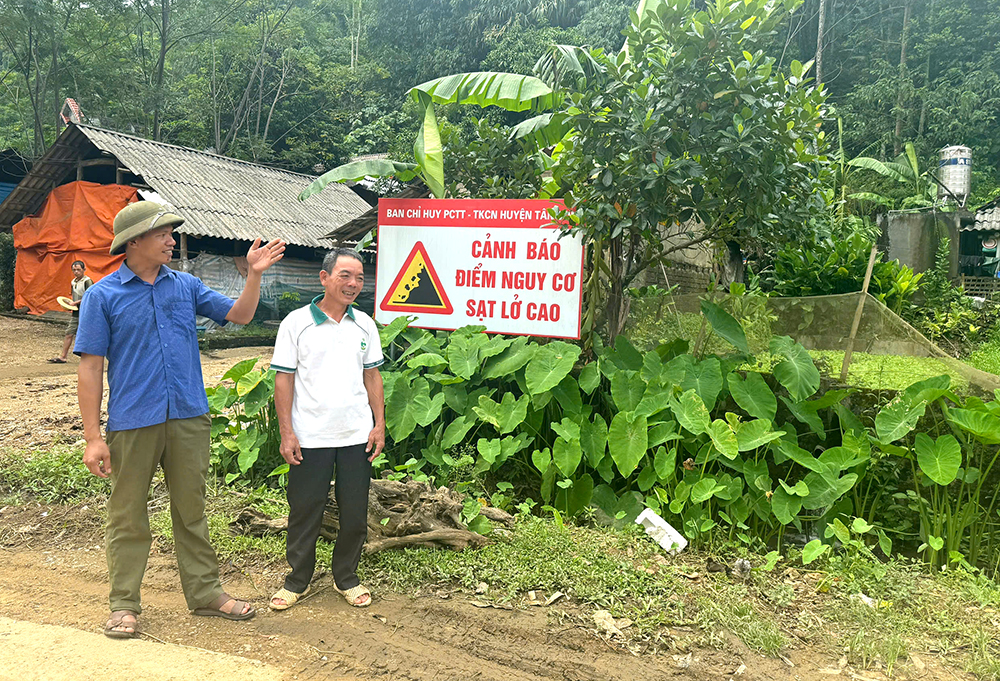 Đảm bảo an toàn cho Nhân dân vùng nguy cơ sạt lở