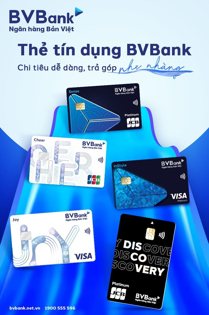 Mở thẻ tín dụng không cần chứng minh tài chính tại ngân hàng BVBank: Cơ hội tài chính linh hoạt