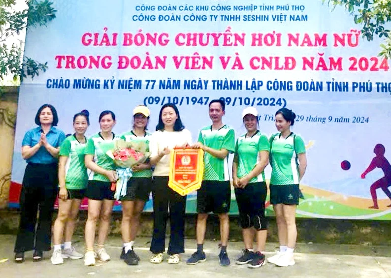 Giải thể thao chào mừng ngày thành lập Công đoàn tỉnh