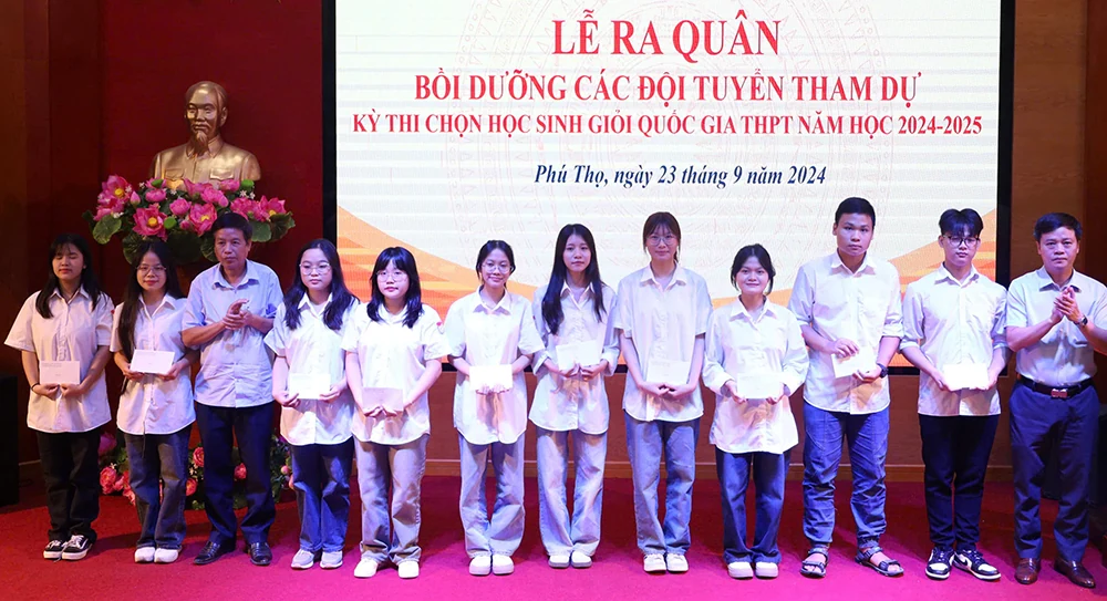 Ra quân bồi dưỡng học sinh giỏi Quốc gia năm học 2024-2025