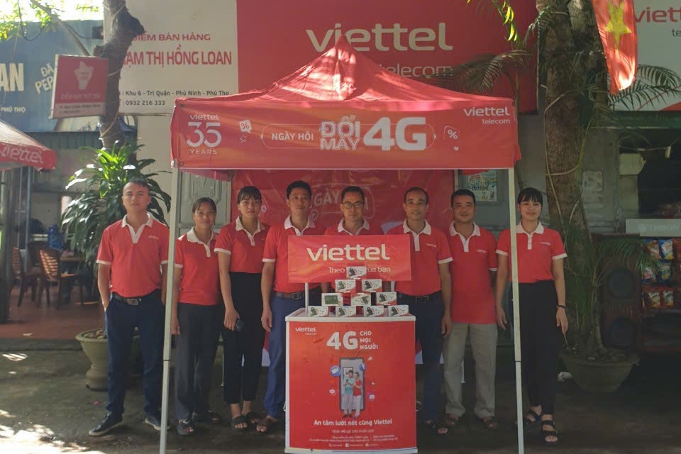 Viettel hỗ trợ chuyển đổi máy 4G miễn phí cho toàn bộ khách hàng