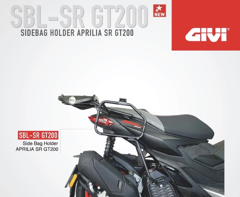 Cảng Givi xe máy Sbiker - Trang bị không thể thiếu trong các chuyến đi dài