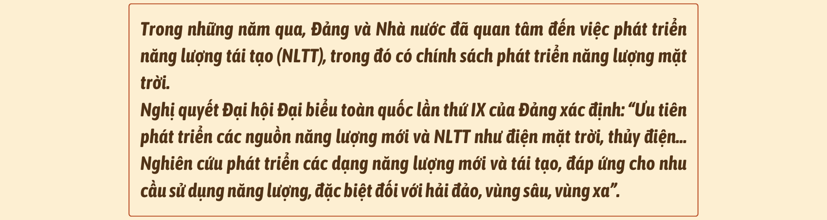 Để năng lượng xanh phát huy hết tiềm năng
