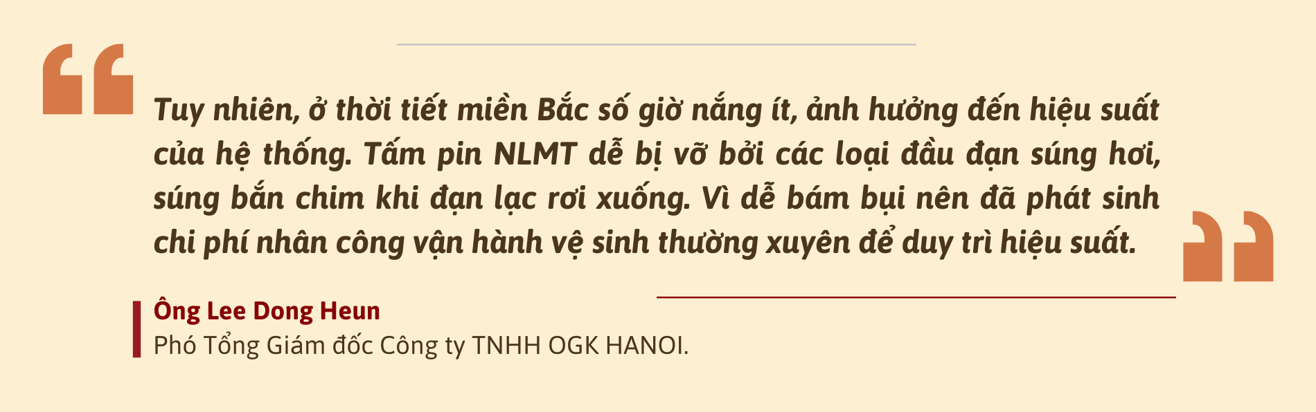 Để năng lượng xanh phát huy hết tiềm năng