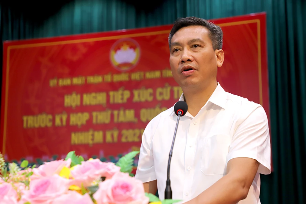 Đại biểu Quốc hội tiếp xúc cử tri trước Kỳ họp thứ Tám, Quốc hội khóa XV
