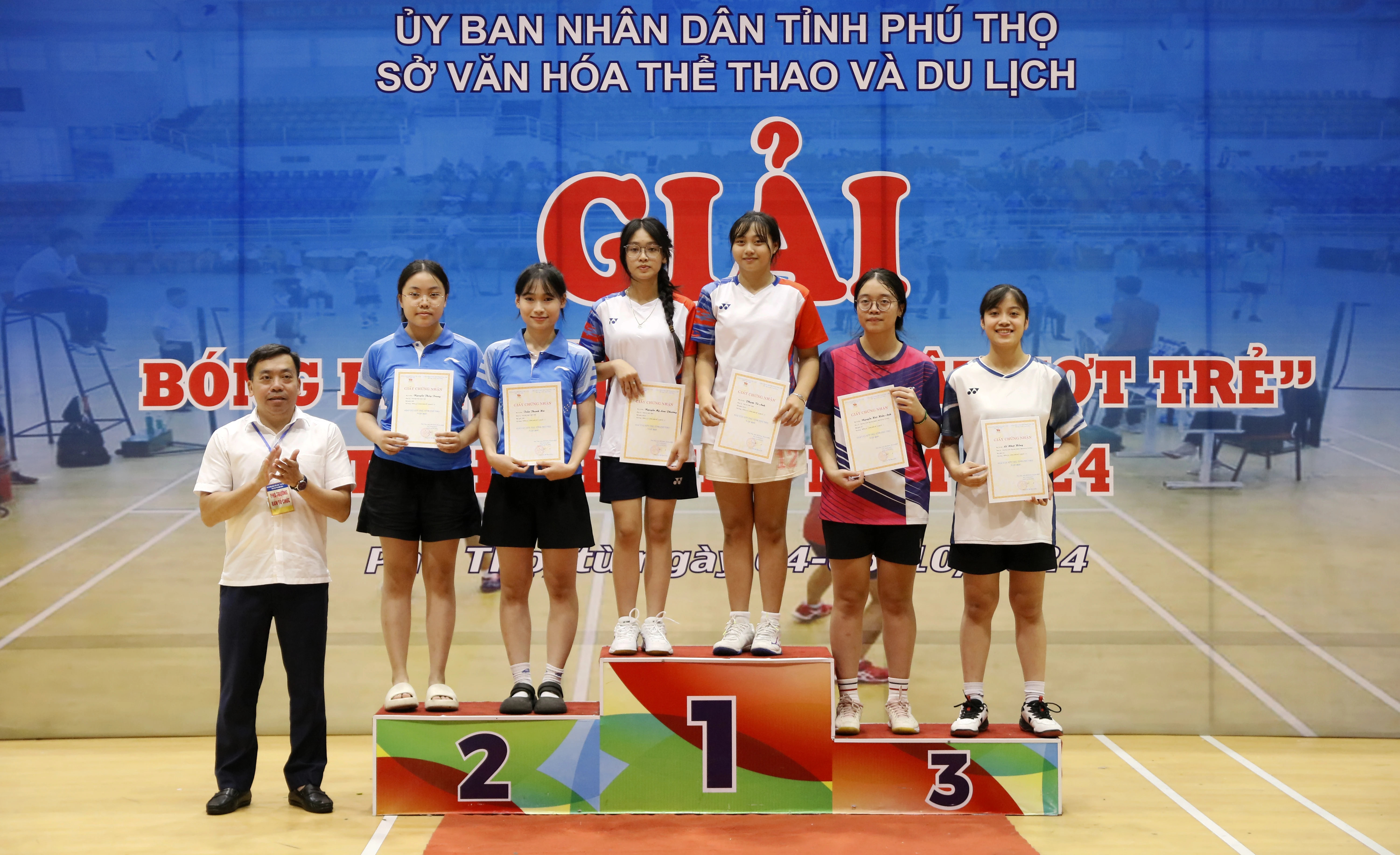 TP Việt Trì giành Nhất toàn đoàn tại Giải Bóng bàn, Cầu lông “Cây vợt trẻ”