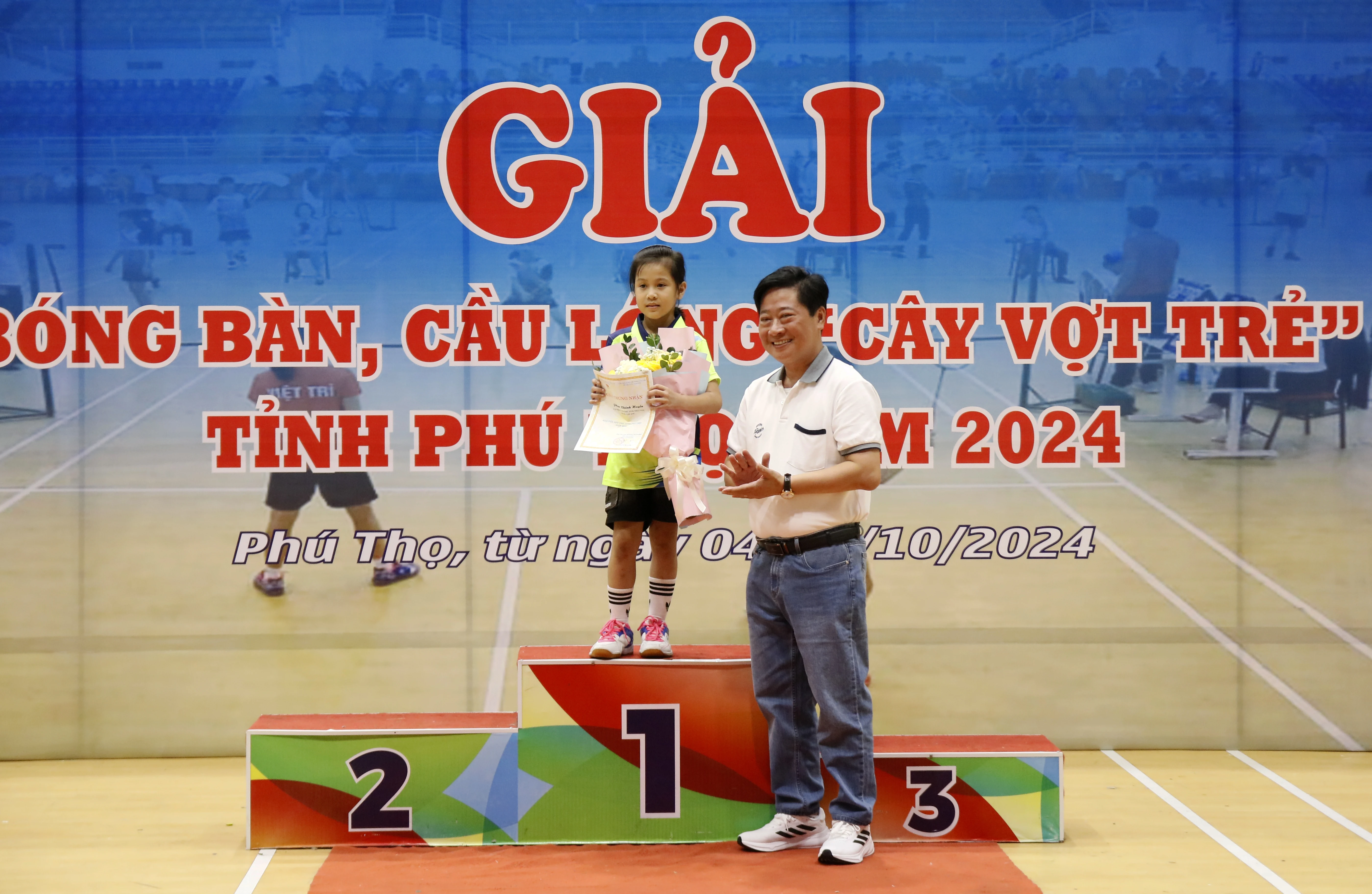 TP Việt Trì giành Nhất toàn đoàn tại Giải Bóng bàn, Cầu lông “Cây vợt trẻ”