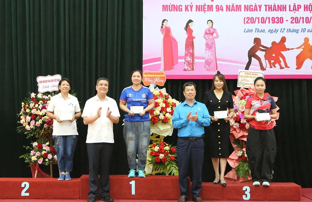 Ngày hội Văn hóa - Thể thao nữ công nhân lao động Supe