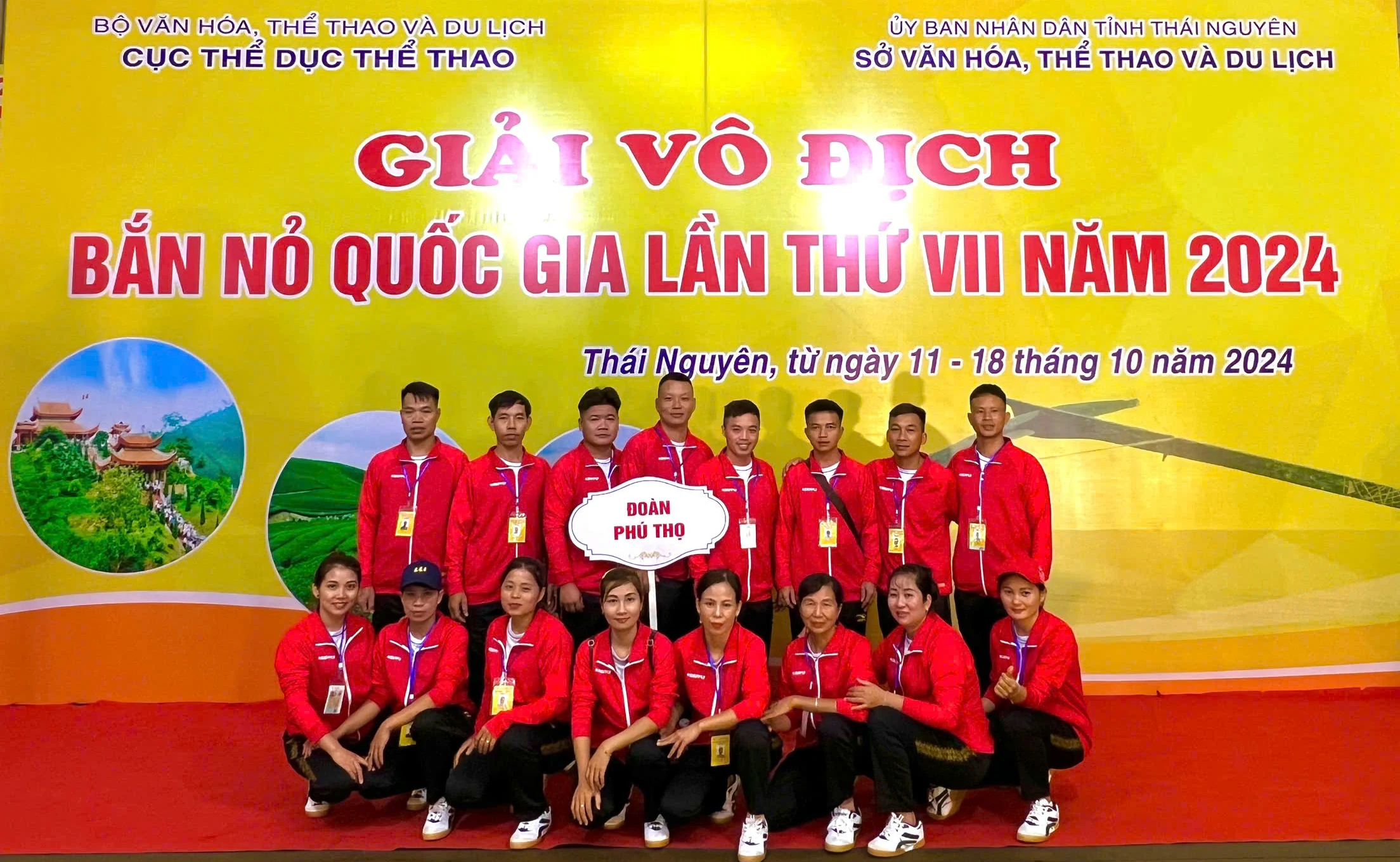 Phú Thọ có 16 VĐV tham dự Giải Vô địch Bắn nỏ Quốc gia năm 2024