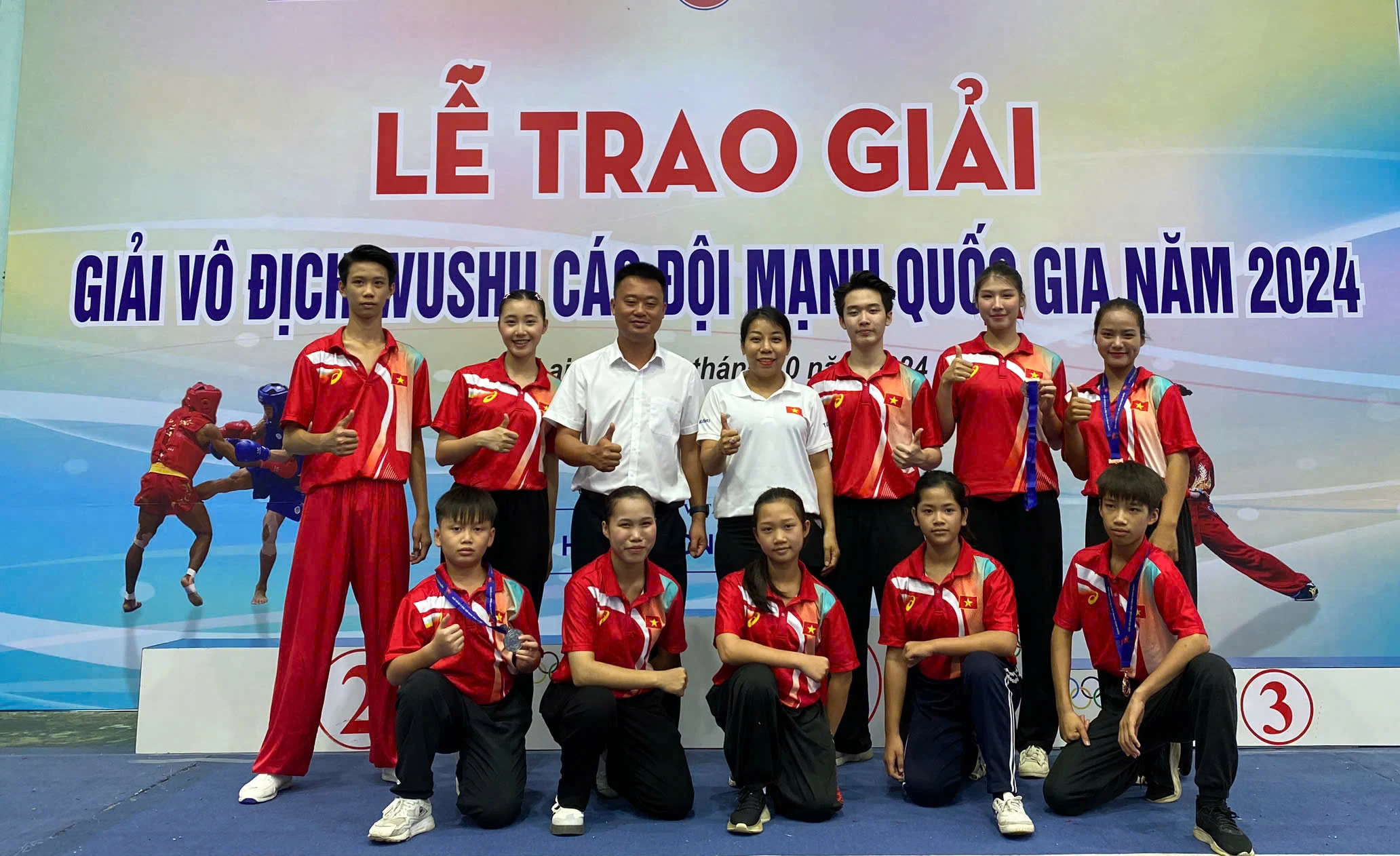 Wushu Phú Thọ giành 7 huy chương tại Giải Vô địch các đội mạnh toàn quốc
