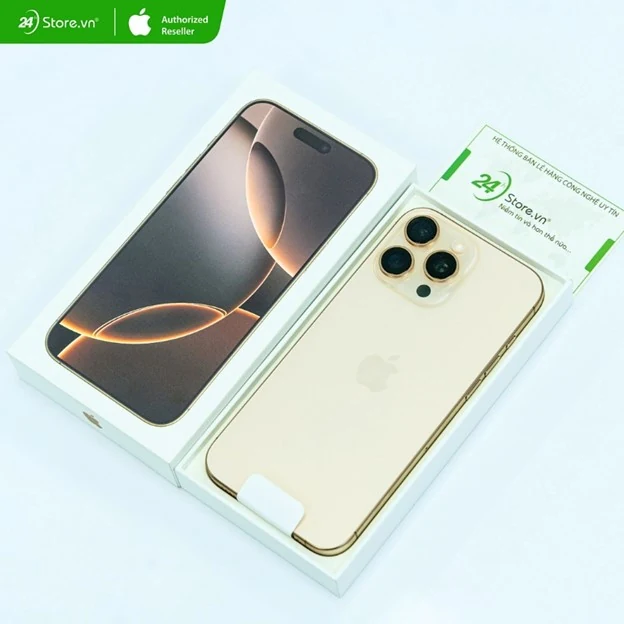 Vì sao nên chọn mua iPhone 16 Pro Max chính hãng VN/A giá cực rẻ tại 24hStore?