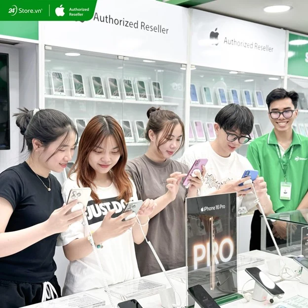 Vì sao nên chọn mua iPhone 16 Pro Max chính hãng VN/A giá cực rẻ tại 24hStore?