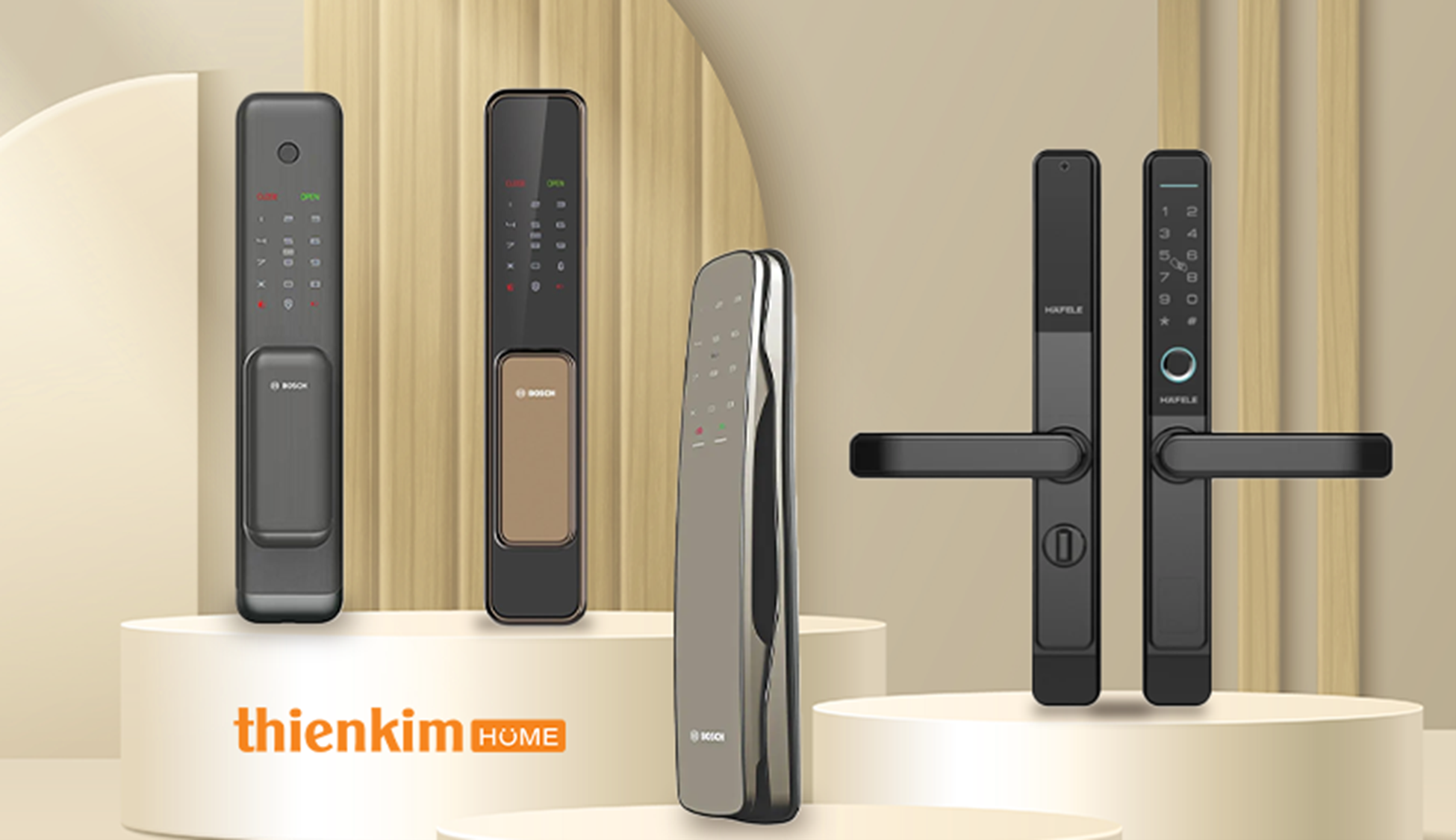 Tìm Địa Chỉ Mua Khóa Vân Tay Chất Lượng? Đến Ngay Thiên Kim Home